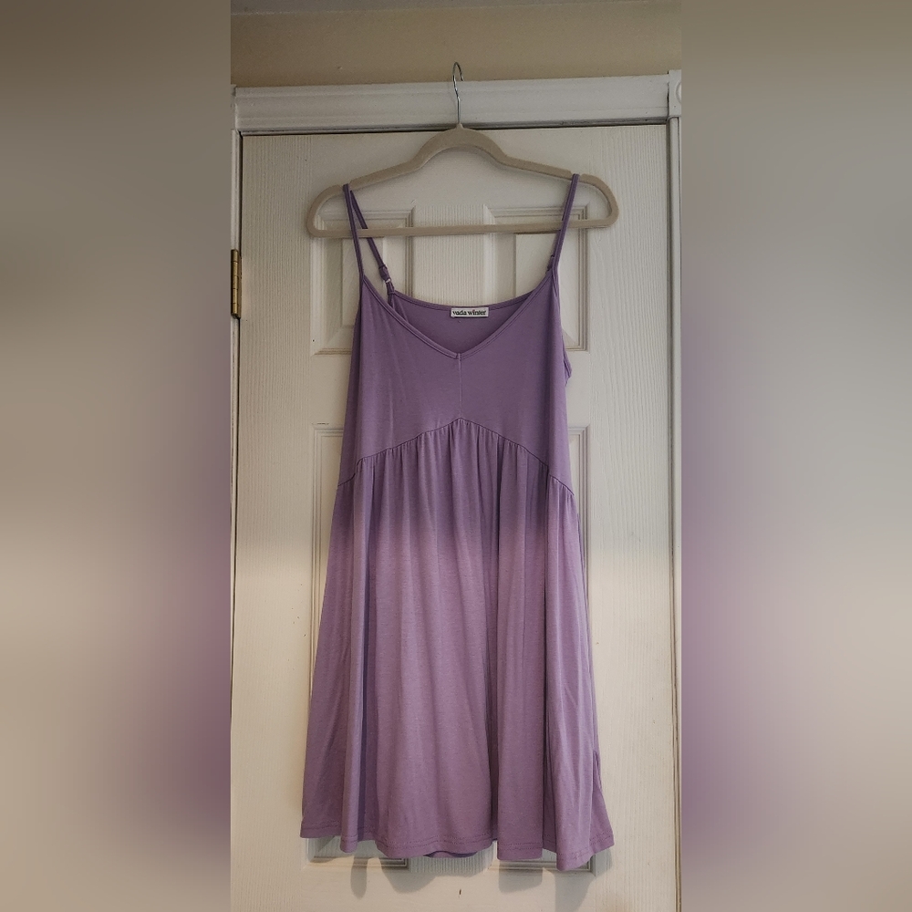 Lavender Mini Dress